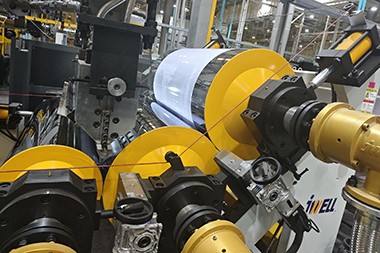 Il-linja tal-produzzjoni tal-folji PP ta' Jwell Machinery niżlet f'Riyadh, l-Arabja Sawdija