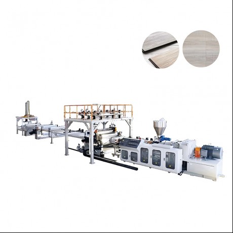 SPC Stone-plastik Ambjent Floor Estrużjoni Linja minn Jwell Machinery China