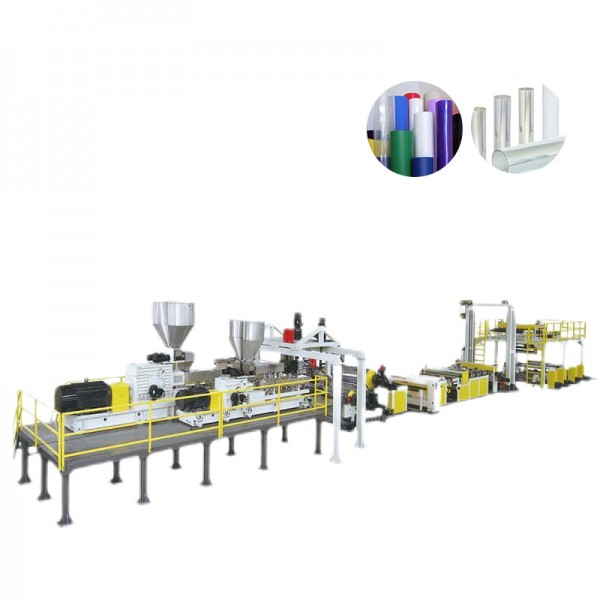 Twin Screw Dryer-free Vented PET Sheet Estrużjoni Linja